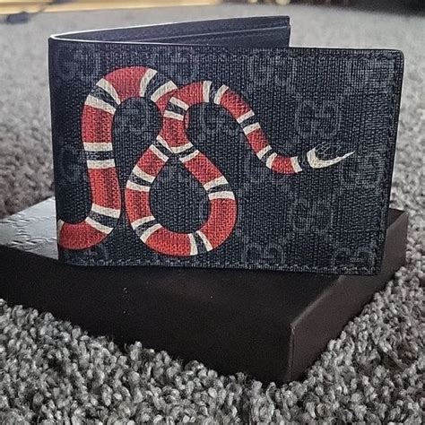 gucci belt snakr|authentic gucci snake wallet.